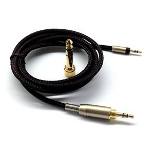 ABLET C&acirc;ble de mise &agrave; niveau audio de rechange compatible avec les casques Sennheiser Momentum, Momentum 2.0, Momentum 3, HD1 2,5 m (Ablet Eu, neuf)
