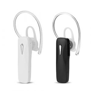 Zerone M163 Oreillette Bluetooth sans fil avec micro, suppression du bruit V4.1 mains libres pour affaires, r&eacute;union, conduite (blanc) (Xinyu UK, neuf)