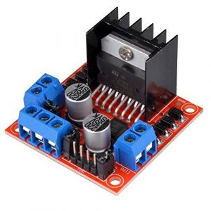 DollaTek Module Board Mini Stepper Motor Drive Controller L298N H Double Pont DC Stepper pour Robot Arduino Smart Car (DollaTek, neuf)