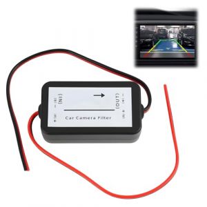 12 V Condensateur Filtre Redresseur, Arri&egrave;re Redresseur Cam&eacute;ra, Filtre de Cam&eacute;ra de Recul, Redresseur de Tension 12V CC pour Voiture, Arri&egrave;re Redresseur Auto Cam&eacute;ra, Filtre V&eacute;hicule Cam&eacute;ra (DaFuGuangZhi, neuf)