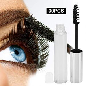 LUCKDANO Tube de Mascara Vide Transparent de 10 Ml, R&eacute;cipient d'emballage de beaut&eacute; Rechargeable et avec Bouchon, adapt&eacute; au S&eacute;rum de Croissance des Cils et aux Cosm&eacute;tiques pour les yeux. (Ladrim, neuf)