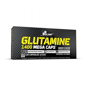 OLIMP SPORT NUTRITION L-Glutamine 1400 Mega Caps 120 caps (MEGA DEAL NUTRITION, neuf)
