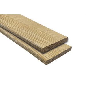Planche à bords lisses en mélèze - 20 x 190 mm - Longueur : 120 cm - Bois de construction - 4 côtés lisses (Holzmarkt Riegelsberger, neuf)