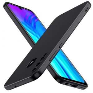 ivoler Noir Mat Coque pour Huawei P Smart Plus 2019 / Honor 20e / Honor 20 Lite avec Protection Cam&eacute;ra, Ultra Mince &Eacute;tui de Protection en Silicone Antichoc, Souple TPU Anti-Rayures Bumper Housse (AYRmall-AMFR, neuf)