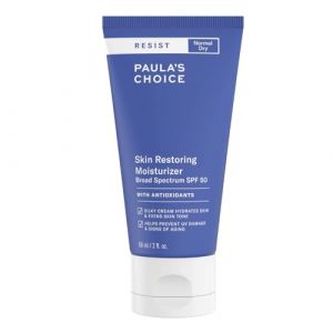 Paula’s Choice RESIST Anti Âge Crème de Jour Réparatrice SPF 50 - Crème Solaire Visage Hydratante et Anti-Âge- avec Beurre de Karité & Vitamin B3 - Peaux Normales à Sèches - 60 ml (Paula's Choice Europe, neuf)