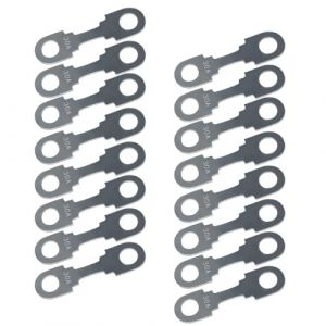 Bande de Fusible Plat Fusible de Voiture Fusibles Plats pour Auto 16pcs Lame de Fusibles 30A 40A 50A 60A 70A 80A 100A 110A 125A 150A 200A pour Auto/Truck/RV/Camion/Moto (30A) (rongyichuang, neuf)