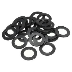 PATIKIL Joint Plat En Caoutchouc M24, Lot De 40, Diamètre Intérieur 24 mm, Diamètre Extérieur 35 mm, Épaisseur 3 mm, Joint D'étanchéité Pour Robinet, Tuyau D'eau, Boulon, Noir (PATIKIL UK, neuf)