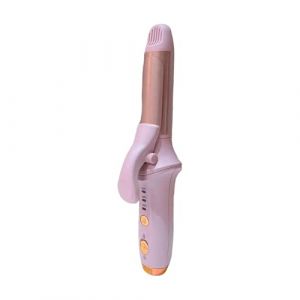 Curler à cheveux adapté aux voyages baguette électrique baguette portable en fer portable en fer et température de chauffage rapide de chauffage réglable Rose (kilnbright, neuf)