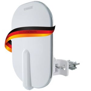 SCHWAIGER 662245 Kit antenne ext&eacute;rieure Active DVB-T2 num&eacute;rique terrestre R&eacute;cepteur Amplificateur Ext&eacute;rieur Port&eacute;e 50km 4K UHD LTE Filtre (Schwaiger GmbH - online, neuf)