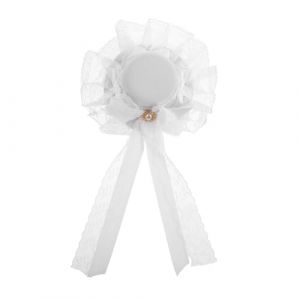 Gatuida Chapeau Miniature Lolita avec N&oelig;ud et Voile Dentelle Accessoire de Mariage pour Femmes pour Cosplay et F&ecirc;tes &Eacute;l&eacute;gance et Style Unique (Brandon Zou, neuf)