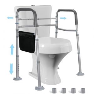 Cadre de toilette wc handicapé, cadre de toilette, cadre toilette securise, cadres de sécurité pour toilettes, barre d'appui pour wc, wc handicapé, support toilette wc handicapé, cadre de toilette wc (Kajkey, neuf)
