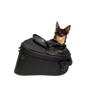 DEEMEED Sac de Transport Moto pour Petit Chien ou Chat – Sac Hybride en Cordura® pour Réservoir de Moto avec Ventilation & Fixation Universelle – Sécurité et Confort en Route (DEEMEED EU, neuf)