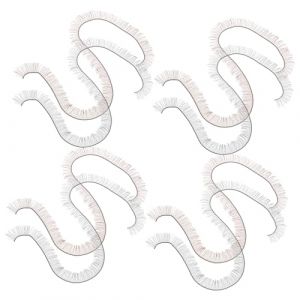 Gadpiparty 20pi&egrave;ces Cils De Poup&eacute;e Faux Naturels Pour Maquillage Diy Accessoires Poup&eacute;e Fibres Ultra Fines Styles Noir Et Marron Pour Fabrication Artisanale (Waldenwde, neuf)