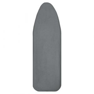 LUKDUNG Housse de table &agrave; repasser en coton avec &eacute;lastique pour centrale vapeur - Convient pour les tables &agrave; repasser de 110 &agrave; 115 cm x 30 &agrave; 35 cm - Gris (LIK, neuf)