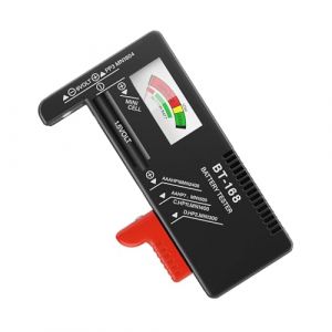 EUZUXU Testeur de Piles Universel, Testeur de Piles Numérique, Testeur de Piles Numérique pour AA, AAA, C, D, 9V, 1.5V (NiangYuStore, neuf)