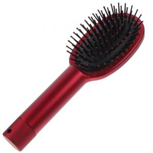 G&eacute;n&eacute;rique Bo&icirc;te de Rangement Multifonctionnelle en Plastique Rouge pour Peigne &agrave; Cheveux Compartiment Secret, Taille Compacte, pour Voyage et Organisation Personnelle (CLACKUI, neuf)