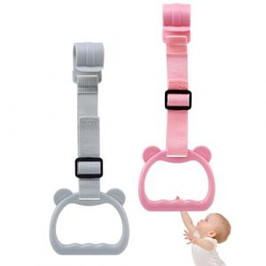 TonStyle Anneau Parc Bebe, 2 PCS Anneau de Lit B&eacute;b&eacute; Anneaux pour Lit Bebe et Parc Anneaude Lits Bebe-se Lever Aide Aider Anneaux pour l'entra&icirc;nement de l'&eacute;quilibre, Aider le B&eacute;b&eacute; &agrave; Se Lever du Berceau (TonStyle EU, neuf)