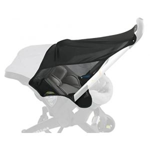 Cysocool Pare Soleil Poussette Compatible avec Doona, Bébé Housse de Soleil pour siege auto, Capot Landau Ombrelle Poussette UPF50+ Anti-UV Protege Soleil Poussette Couverture de Parasol (CYS-Direct, neuf)