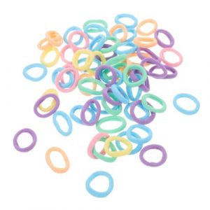 ORFOFE 500 Élastiques à Cheveux Petits et Colorés en Tissu Doux sans Couture Élastiques Antidérapants pour Queue de Cheval Accessoires Coiffure Garçon et Filles Usage Quotidien et (LlZaae, neuf)