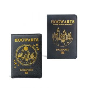 KEMUZ 2 Pcs Protege Passeport, Couvertures de Passeport,Couverture De Document De Voyage en Cuir PU pour Cartes D'Identité, Cartes De Visite, pour Femmes Hommes (WEIWEIHAI, neuf)