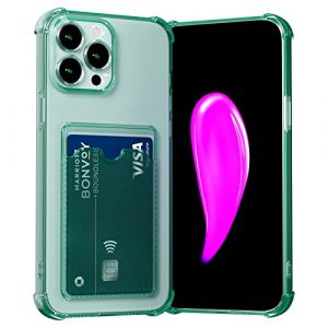 AKABEILA Coque pour iPhone 11 &Eacute;tui Transparente Mince Coque Souple TPU &Eacute;tui Portefeuille Housse Sac avec Porte Fente Carte Antichoc 6.1" (AKABEILA, neuf)