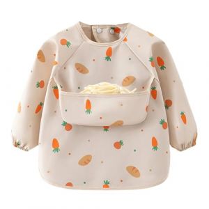 kdkskss Bavoir Etanche &Agrave; Manchs Longue, Bebe Bavoirs Imperm&eacute;able, Tablier Peinture Enfant, Tablier Bavoirs BebeTablier D'Alimentation De Jeu, Peinture, Bavoir Unisexe Pour B&eacute;b&eacute; De 6-36 Mois (ticqaiohi, neuf)