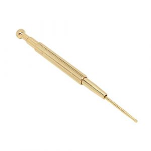 Stylo Acupuncture, Aiguille Acupuncture, Stylo d'acupuncture Manuel, Outil de Massage de R&eacute;flexologie Faciale Fiable en Cuivre de Massage pour Femme (Dushiw, neuf)