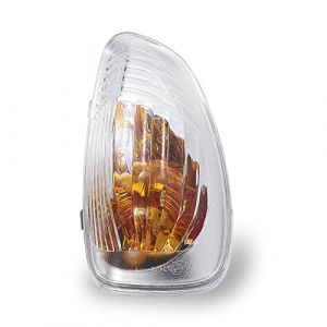 Clignotant Latéral Clignotant Rétroviseur Extérieur pour RENAULT Master III(EV/FV/HV/JV/UV)02/2010-UP NISSAN NV400 11/2011-UP OPEL Movano B X62 05/2010-UP droite single Lentille claire R:261603141R (tula motoren, neuf)