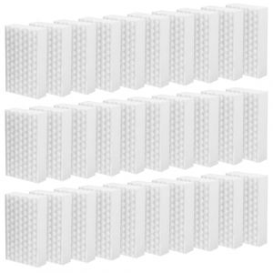 30 Pcs Eponge Magique, Éponge Magique de Nettoyage, Éponges Efface-saleté, Gomme Magique Lavables Reutilisables pour Effacer La Saleté, Maison, Cuisine, Mur, Salle de Bain, Sols - Blanc (Wukemaoyi, neuf)