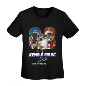 RLHRJEFZ T-Shirt Basique à Manches Courtes en Coton pour Femme Kendji France Girac X-Large (haerbinhisongs, neuf)