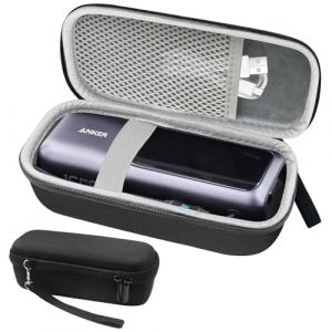 Veftsvy &Eacute;tui de Voyage Rigide Housse Cas Coque pour Anker Power Bank 165 W, EVA Rigide, Compatible avec Anker Power Bank, 25000 mAh Chargeur Portable Housse de Protection Sac de Rangement - Noir (Indigo jaguar shop Kft., neuf)