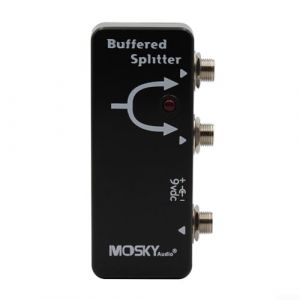 Hasaller Répartiteur tamponné pédales de guitare tampon de signal pour guitares tamponnées Pédale de répartiteur de signal Bu-ffered Splitters Gui-tar Pédales d'effets Gui-tar Guitares Amplificateur (Sellwellmall, neuf)