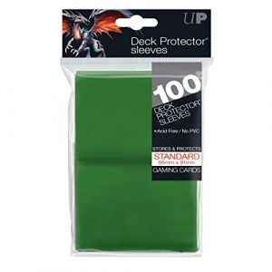 Ultra Pro 100 ct Green Protecteurs de deck standard (collect-it-de VEDES-Spielwaren, neuf)