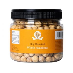 Nutural World - Noisettes entières grillées à sec - Non salées (500g) - Vainqueur des Great Taste Awards (Nutural World, neuf)