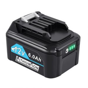 Tecmana 12V 6.0Ah Batterie pour Makita BL1021B BL1041B BL1040B BL1020B (Tecmana EU, neuf)