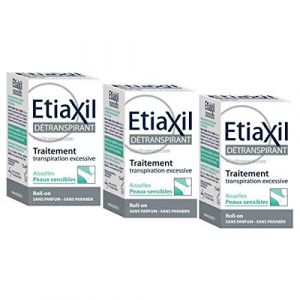 Etiaxil detranspirant sudo-régulateur aisselles pour peaux sensibles bille 3x 15ml (Pharma2Villes, neuf)
