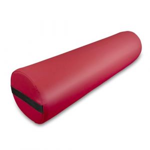 Zen — Rouleau Entier pour Tables de Massage et de thérapie 60 × 15 × 15 cm — Rouleau Coussin pour Table de Massage pour Les Genoux, Les Chevilles et Le Cou — Coussin Table de Massage Bourgogne (Massageliegenhaus, neuf)