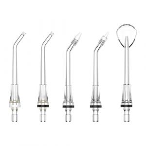 Kit de 5 Embouts Jet Dentaire Compatibles Avec FlossJet FC5240 et Autres Mod&egrave;les,Buse Multifonctionnelle Pour le fil Dentaire,Buse &agrave; Jet d'eau Dentaire Classique (Gorbatis, neuf)