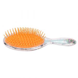 Yinhing Peigne &agrave; Cheveux &agrave; Coussin D'air, Conception Ergonomique pour le Soin des Cheveux, Brosse de Massage avec Motifs D'animaux de Dessin anim&eacute;, Convient &agrave; les Types (Peigne &agrave; paillettes (Kireina-eu, neuf)