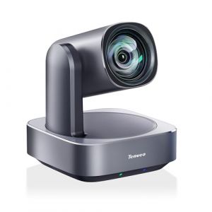 Tenveo Caméra PTZ 4K Streaming Camera USB3.0/HDMI/RJ45(PoE) Caméra de Conférence Zoom Optique 12X pour Visioconférence Streaming Church avec Skype Zoom OBS Youtube (TENVEO, neuf)