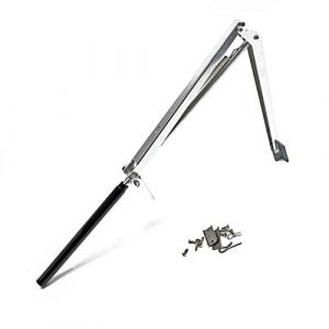 Wiltec Ouvre-fen&ecirc;tre Automatique pour Serre &ndash; 375 x 95 x 55 mm &ndash; en Alu/Acier &ndash; Ventilation A&eacute;ration pour Culture sous abri &ndash; V&eacute;rin d'ouverture de Lucarne sans Courant &ndash; D&eacute;clenchement Thermique (Wiltec Wildanger Technik GmbH, neuf)