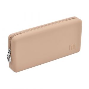 Trousse de Maquillage Imperm&eacute;able, Rangement Pinceaux Maquillage en Silicone, 21x10x4cm Sac de Maquillage de Voyage Silicone, Trousse &agrave; pinceaux de Maquillage Lavable pour Femmes (allowreve, neuf)