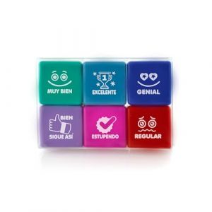 Fraga Import, S.L. Lot de 6 tampons de motivation pour enfant (MISTER PAPER PAPELERIA, S.L., neuf)