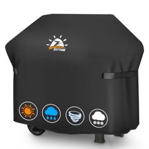 Zettum Housse de Barbecue 152 cm – 7107 – Housse de Barbecue Exterieur pour Weber Genesis série 300 – Bâche de Protection imperméable – Housse pour Weber, Dyna-glo, Nexgrill (ne Convient Pas pour (Vaughan.S, neuf)
