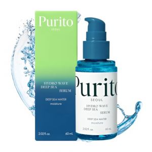 PURITO Deep Sea Serum, Lightweight, Hydrating, for All Skin Types, Ampoule, Facial Serum for face, Vegan & Cruelty-Free, Korean Skin Care, 60ml 2.02fl.oz (PURITO_Official, neuf)