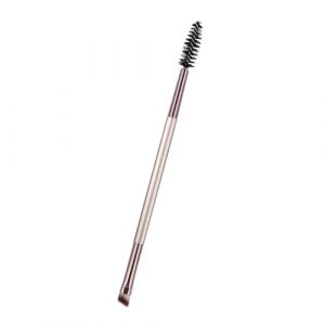 Brosse à sourcils à double tête - Brosse à paupières - Brosse à cils coudée - Peigne à cils pour les amateurs de maquillage (WISHing, neuf)