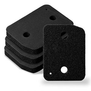 Laukowind Set de 4 Filtres pour Sèche-linge Miele 9164761,Filtre Fin/Grossier Filtre de Socle | Filtre Mousse éponge Pièces détachées Filtre Mousse éponge pour Sèche-linge à Condensation (ultrastyle, neuf)