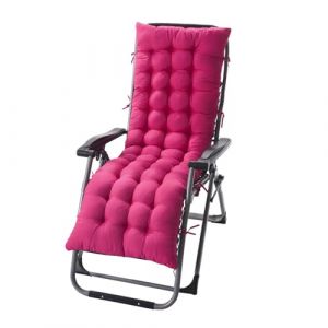 KMDZDZGS Coussin de chaise de loisirs, coussin de chaise de jardin &agrave; dossier haut, coussin de chaise en rotin &eacute;pais, coussin de canap&eacute;, coussin de banc pour l'int&eacute;rieur et l'ext&eacute;rieur, respirant (moralpurple, neuf)