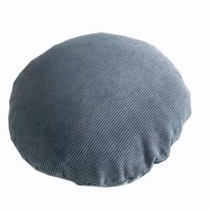 SWJ-swjssb Housse De Coussin Ronde 50cm 45cm 60cm Canap&eacute; Taie d'oreiller Chenille,Taie Oreiller Rond Housse D Oreiller Lavable Fermeture &Eacute;clair Throw Pillow Covers pour Lits(Gray-Blue,50 cm (1pc)) (leeupault, neuf)