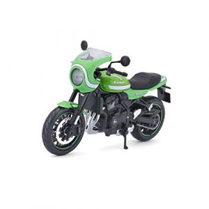 Bauer Spielwaren Maisto Kawasaki Z900RS Café : Modèle de Moto Fidèle à l'Authentique Echelle 1/12 avec Suspension et Béquille Latérale Pliable, 17 cm, Vert (5-18989) (RCprofi, neuf)